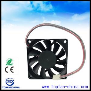 China 12V Computer Case Cooling Fans , 15mm Thick Cooling Fans For PC factory