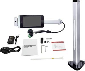 China 8inch Non Contact IR face recognition body temperature HDMI Display factory