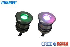 China 50mm Diameter Small LED Pond Lights Submersible , LED Lights For Aquarium factory