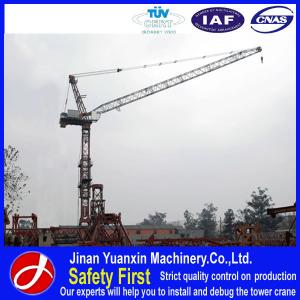 China China best price QTD125 luffing jib tower cranes for sale factory
