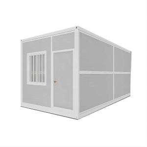 China Mobile Living Container House Foldable Expandable Prefab Tiny Easy to Assemble Steel Door factory