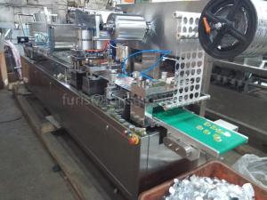 China Hair Oil Honey Butter Blister Packing Machine For Liquid And Paste factory