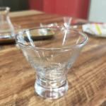 7oz 200ml Modern Stemless Cocktail Martini Glass