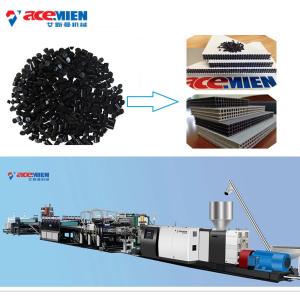 China Hollow Polypropylene Sheet Making Machine , Construction Formwork Machine factory