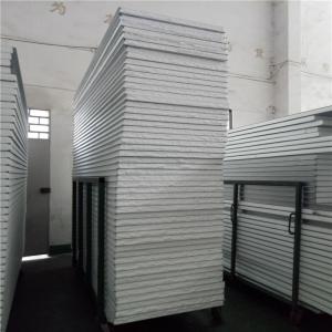 China 0.376mm grey white steel surface light weight eps sandwich panel 5500 x 1150 x 50mm factory