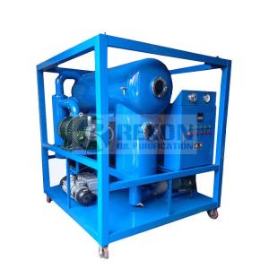 China 50LPM Transformer Oil Purification Plant , Industrial Oil Filtration Systems factory