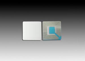 China Barcode Paper 8.2mhz Security Labels , Disposable RF Soft Label High sensibility 30*30mm factory