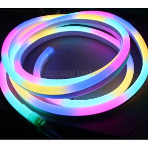 China Mini RGB Digital Pixel Chasing Led Strip Neon Flex Rope Light 24v on sale