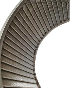 China Curved Customized 99% Sieve Bend Screen For Waste Water Wear Resistance factory