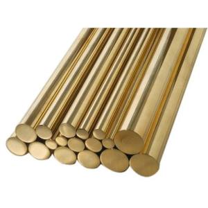China C12000 C33000 Copper Rod Brass Round Solid Polished 99.9% factory