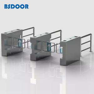 China Pedestrian Security RS485 Swing Barrier Turnstile Automatic Entry System factory