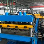 220V Steel Hydraulic High Speed Glazed Tile Roll Forming Machine With PLC