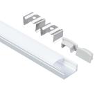 Alu Anodized Surface Mounted LED Profile Aluminium LED Strip Profile