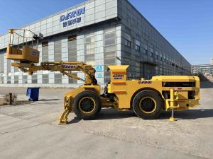 China Underground Lifting Platform Vehicle For Gold copper Zine Coal Mine DERUI UCB-2 factory