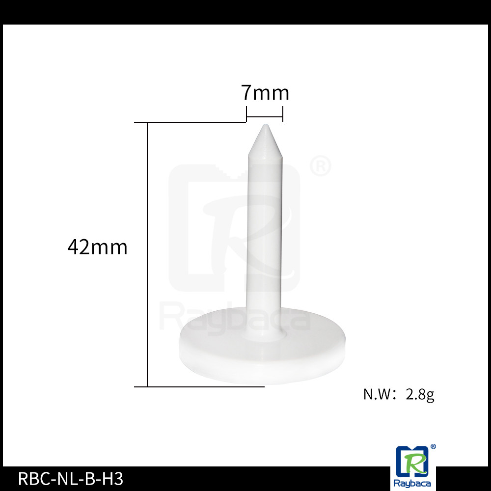 ABS Smart NFC RFID Nail Tag Tree Wood Identification Corrosion Resistance