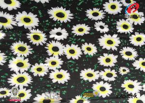 China Waterproof elastic Spandex african print polyester garment fabric for swimwear factory