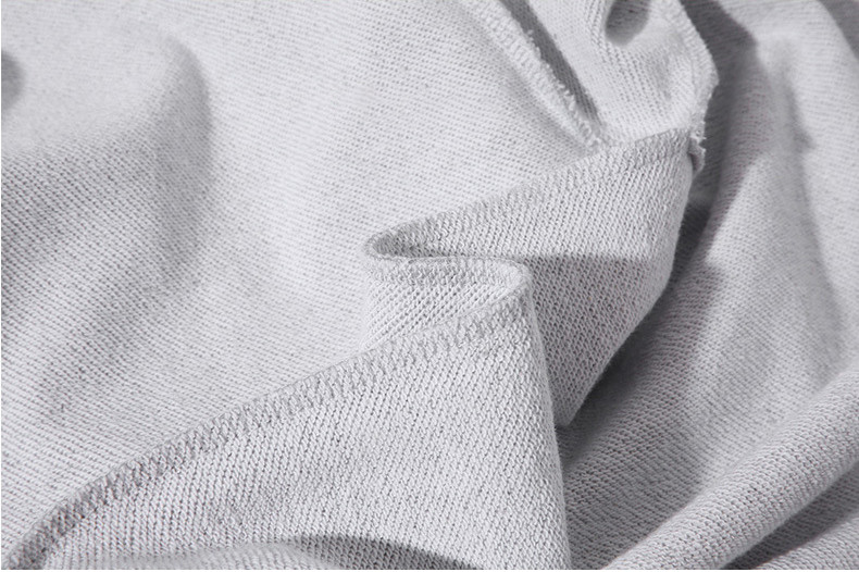 Sustainable Pullover Knitted Unisex Plain Hoodies Customized