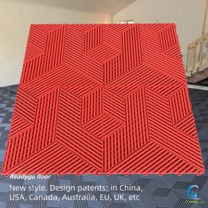 China Durable Waterproof Epoxy garage floor Tiles for Long Term Protection factory