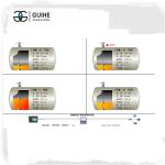 Guihe gas station fuel tank level sensor magnetostrictive type probe SYW-A size
