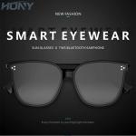 USB Anti Radiation Fashion 20Hz Smart Audio Sunglasses Touch Control