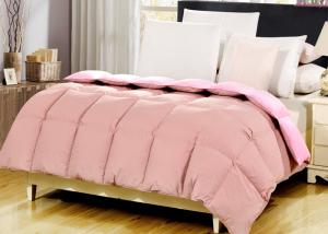 China 40x40 Flannel Fleece Adults King Size Duck Down Duvet Bedding For Hotel factory