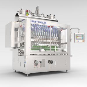 China Stainless Steel Piston Filling Machine For Shampoo Hand Sanitizer Laundry Detergent factory