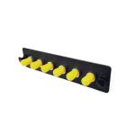 6 Port Optical Fiber Distribution Frame ST Adapter Metal Panel
