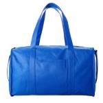 Gym Blue Soft Sport / leisure duffle bag With Backpack Straps
