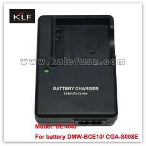 China Camera charger DE-A40 for Panasonic camera battery S008E factory