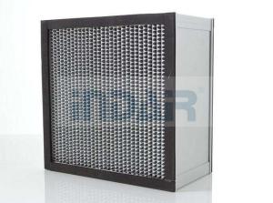 China SUS304 Frame Clean Room HEPA Air Filter H13 With High Temperature Resistance Panel factory