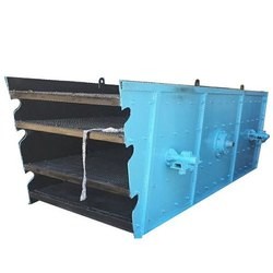 China Portable Stone Crusher Vibrating Screen Double Deck Silica Sand factory