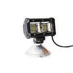 IP67 Waterproof 6000K 54W LED Vehicle Work Light Black / White Body