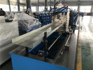 China Whole Plate Welding Frame Top Hat Roll Forming Machine With Mitsubishi Touch screen factory