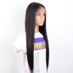 Unprocessed Virgin Human Hair 13X4 Straight 180% Density Lace Frontal Wig