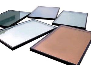 China High Precision Flatness Pink Reflective Float Glass For Construction / Decoration factory
