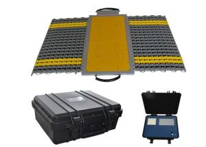 China Wheel Axle Off Load Axle Weighing Scales , Portable Weighbridge Scales Strong Inner Structure factory