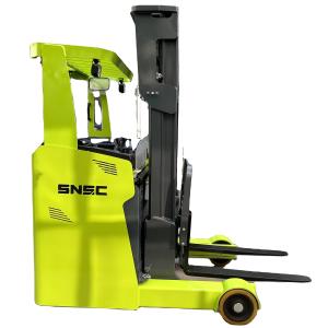 China Advertising Company 1.5 Ton 2 Ton Scissor Double Deep Reach Forklift with 12000 Max Height factory