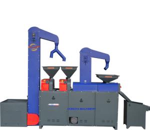China DONGYA AGRO RUBBER BROWN RICE MILL COMPLETE 500KG PER HOUR factory