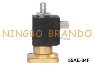 China Coffee Maker 3 Way Brass Solenoid Valve Base Mounting 220V 230V factory
