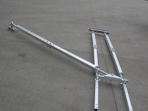 China Custom Frame Stainless Steel IV Type Wall Tie for Construction Hoist factory