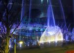 Customize Amusement Park Floor Water Fountains With Colorful Led Lights