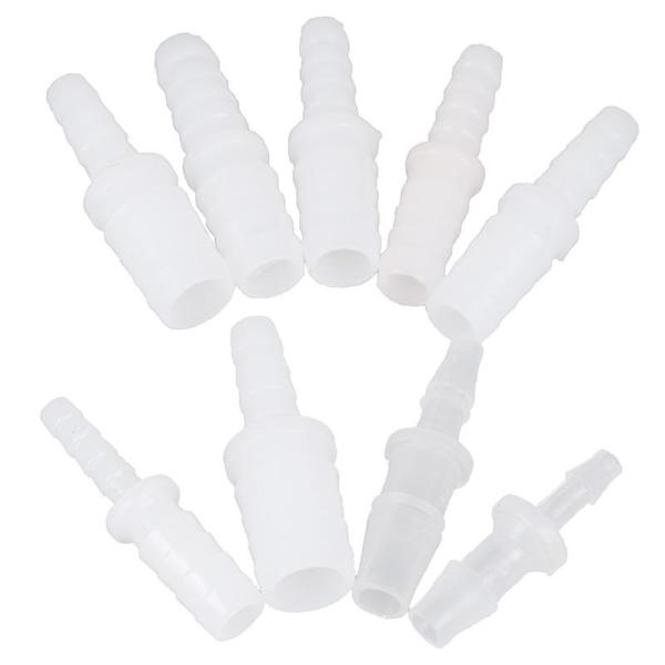 3Pcs Moulding Pagoda Connector 1/8"NPT Plastic Hose Connector Pipe Fittings