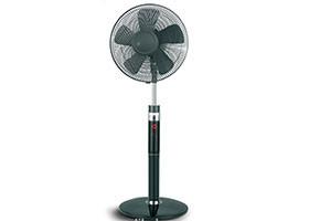 China Strong Wind 50Hz Floor Standing Fan , ETL 125mm Remote Control Pedestal Fan factory