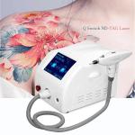 Portable Q Switched Tattoo Removal Machine 1-10Hz Picosecond Yag Laser Machine