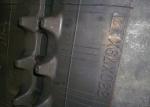 Black Agricultural Tracks Wear Resistance Custom Rubber Tracks High Speed
