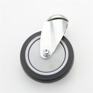 China 11 Aperture TPR Home Caster Wheels Medical Swivel Trolley Wheels factory