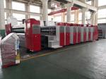Electric Drive Corrugated Flexo Printing Machine Steel Material Vacuum Suction