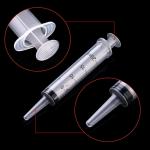 4 Pack Large Plastic Syringe for Scientific Labs and Dispensing Multiple Uses
