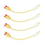 Medical Double Balloon Foley Catheter , 16Fr Disposable 4 Way Foley Catheter
