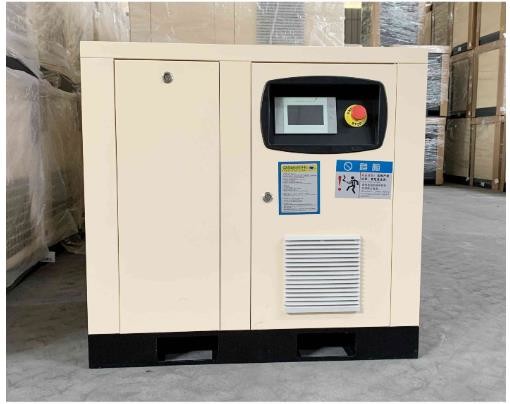 Single Boss Air End Double Portable Screw Air Compressor Direct Connection 10Hp 7.5kw